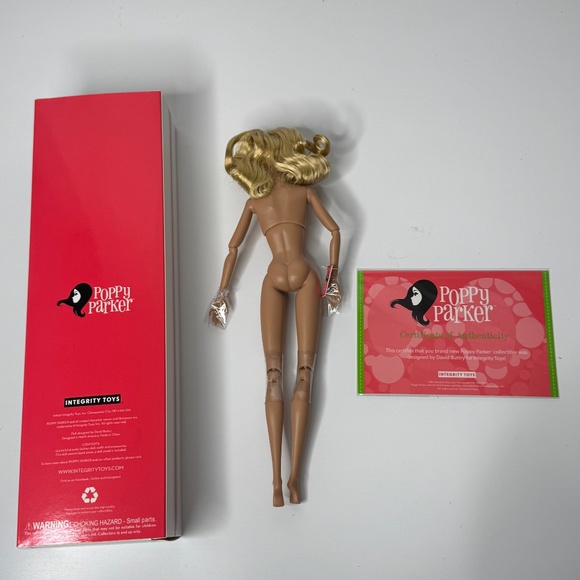 Star Muse Poppy Parker Doll Nude COA Slim Box - Picture 4 of 4